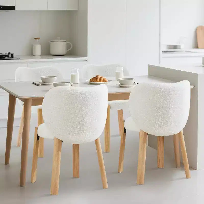 Bonita silla de tocador con respaldo en forma de corazón, taburete moderno de tela de peluche para tocador, oficina en casa, dormitorio, comedor y sala de estar