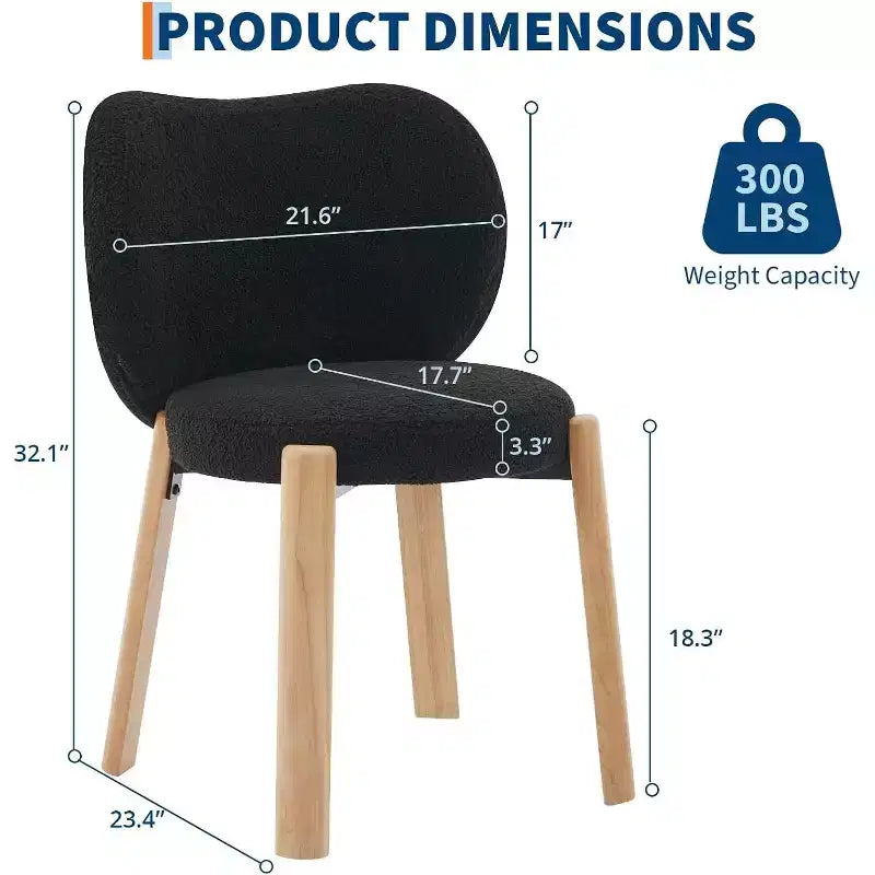 Bonita silla de tocador con respaldo en forma de corazón, taburete moderno de tela de peluche para tocador, oficina en casa, dormitorio, comedor y sala de estar