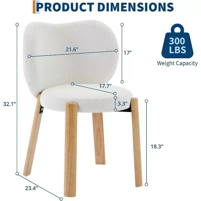 Bonita silla de tocador con respaldo en forma de corazón, taburete moderno de tela de peluche para tocador, oficina en casa, dormitorio, comedor y sala de estar