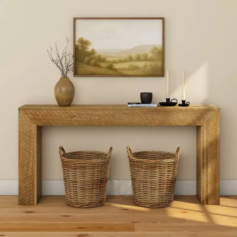 Console grand format rustique (66in / 1676mm)