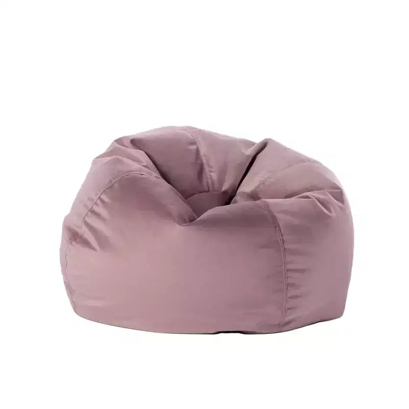Pouf poire rond en velours pour enfants